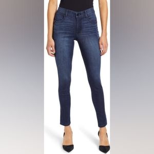 Wit & Wisdom High Waist Indigo Skinny Jeans